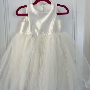 David's Bridal flower girl dress